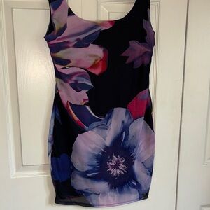 AKIRA Floral Sleeveless Dress